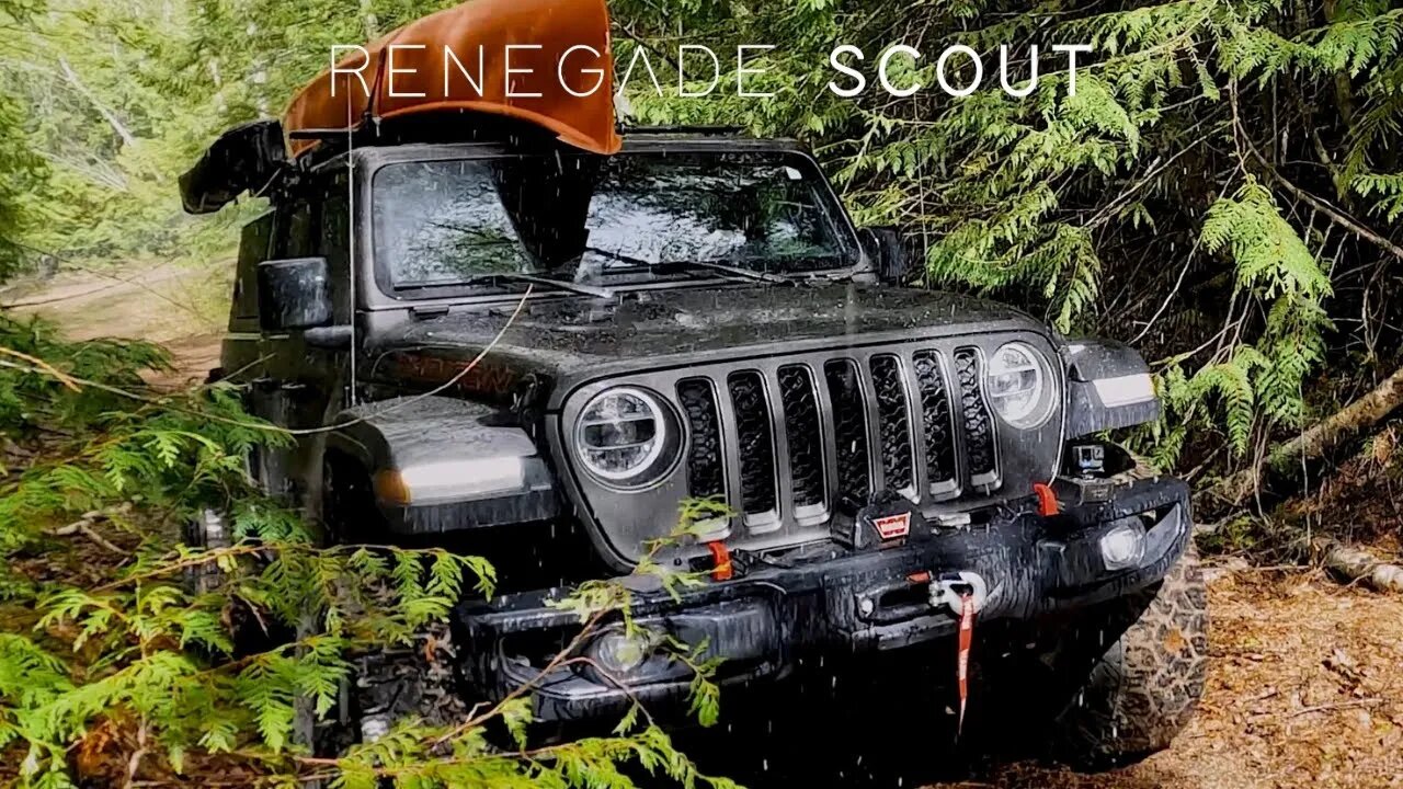 Off-Road Adventure in Jeep Gladiator 4x4: 🔥🌲🏔️ [Relaxing, Travel, Explore]