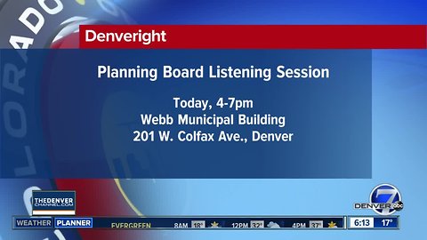 Planning commission holds Denveright listening session