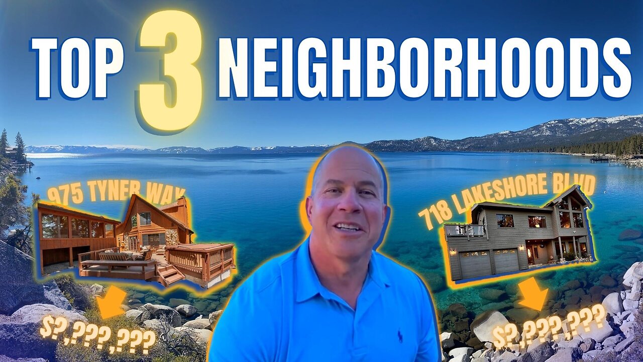 TOP NEIGHBORHOODS in Incline Village Lake Tahoe Nevada 🥇🏠