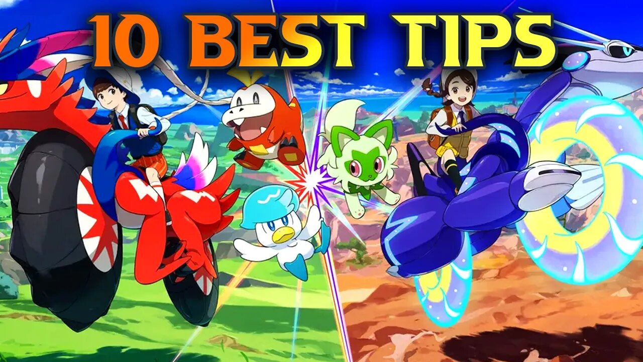 10 Things I Wish I Knew Earlier In Pokemon Scarlet & Violet Beginner's guide