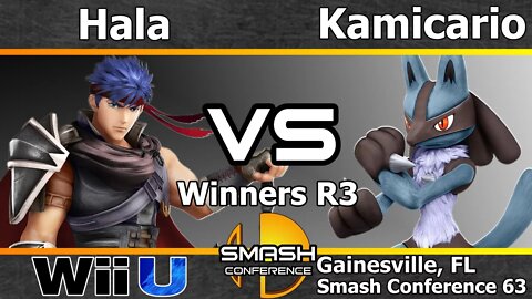 Hala (Ike) vs. Kamicario (Lucario) - Winners R3 - SC63