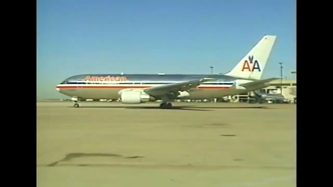 Boeing 767-200ER N334AA,the aircraft that crashed on North Tower of World Trade Center