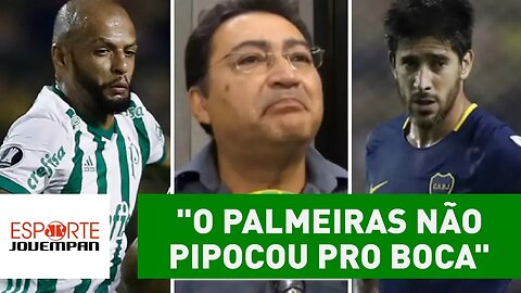 "Diferente de outros, o Palmeiras NÃO PIPOCOU pro Boca"