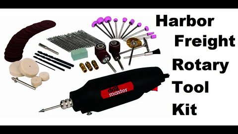 Drill master Harbor Freight rotary tool review