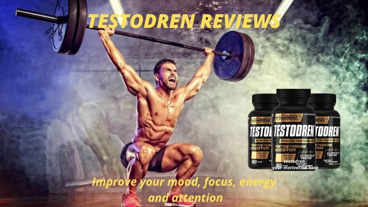 Testodren Review –Primegenix Testodren Reviews –How to INCREASE TESTOSTERONE testodren BUY TESTODREN