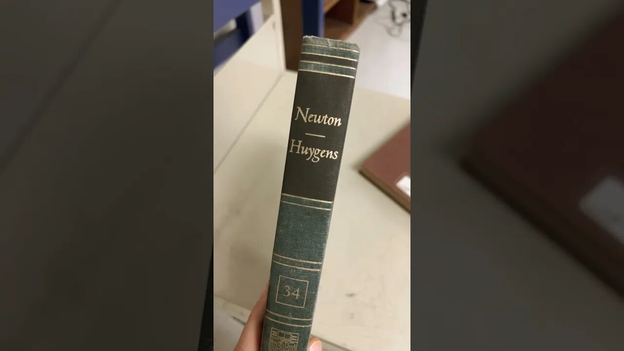 Newton, on the Shelf in an American 🇺🇸 Library, Hasn’t Been Checked Out in 70 Years 😔