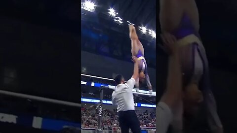 Aleah Finnegan (LSU) 9.925 on Bars LSU - NCAA Semifinals 2023 #shorts