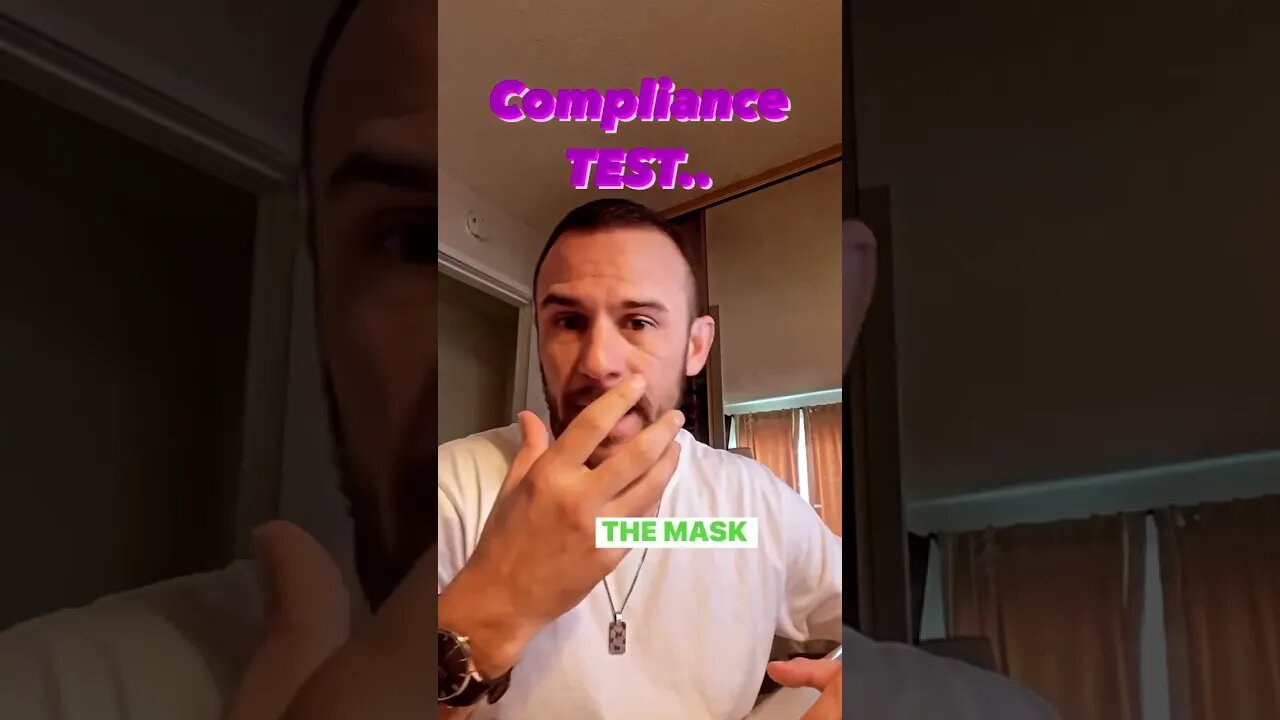 COMPLIANCE TEST - VLOG 2 - Don't watch this if you like wearing a #MASK