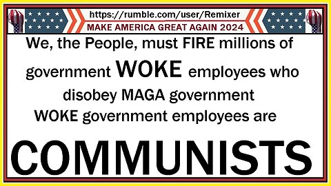 FIRE millions of WOKE government employees