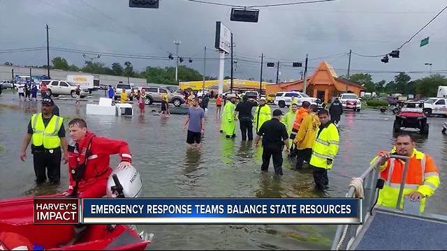 Local emergency managers balance resources between Florida and Texas as Hurricane Irma develops