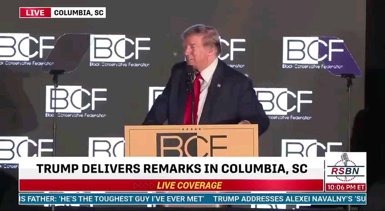 Pres Trump delivers HILARIOUS imitation of Crooked Joe Biden at Black Conservative Federation Gala