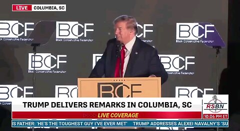 Pres Trump delivers HILARIOUS imitation of Crooked Joe Biden at Black Conservative Federation Gala