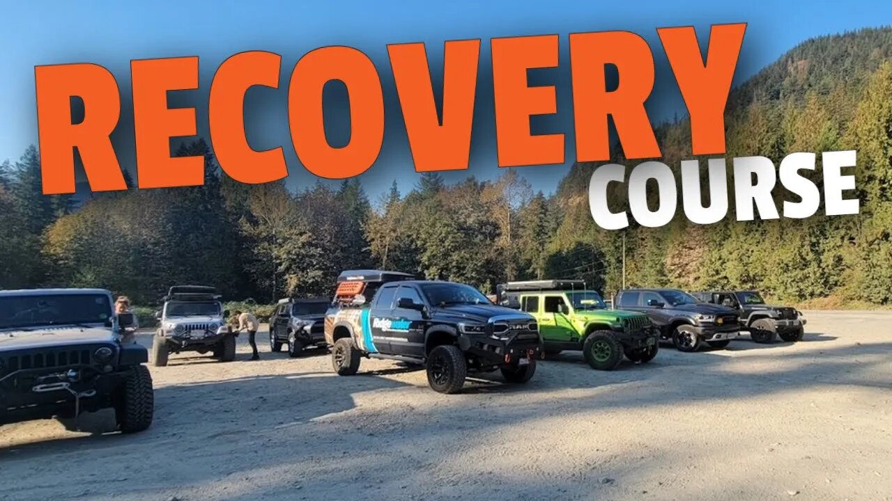 How To Properly Recover A Vehicle | Overland Training Canada | Vancity Adventure