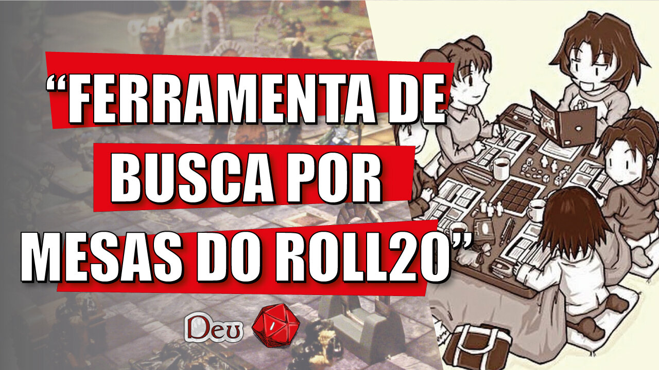 Roll20 | Como Encontrar Grupos para Jogar RPG