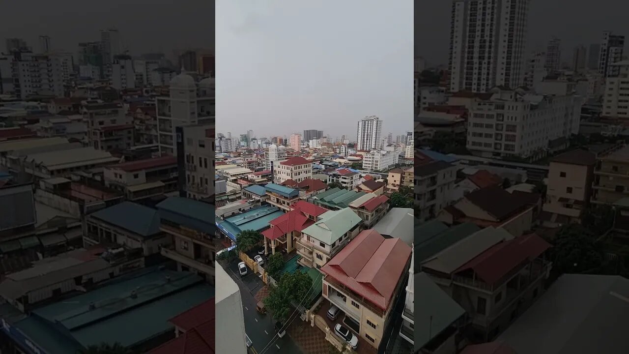 Rainy Season 🌧 Penh Cambodia 🇰🇭 #shorts #cambodia #phnompenh #expat #digitalnomads(2)