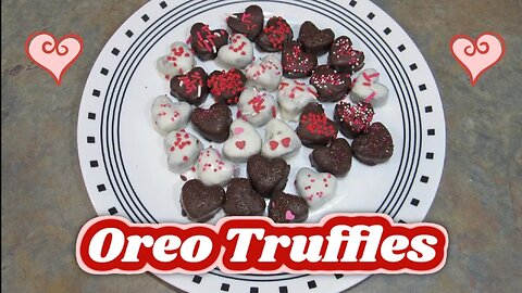 Valentine's OREO TRUFFLES