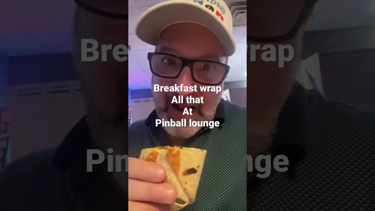 Breakfast wrap all that .. At The Pinball Lounge #shorts #pinball #breakfast-wrap