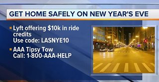 Get home safely on NYE