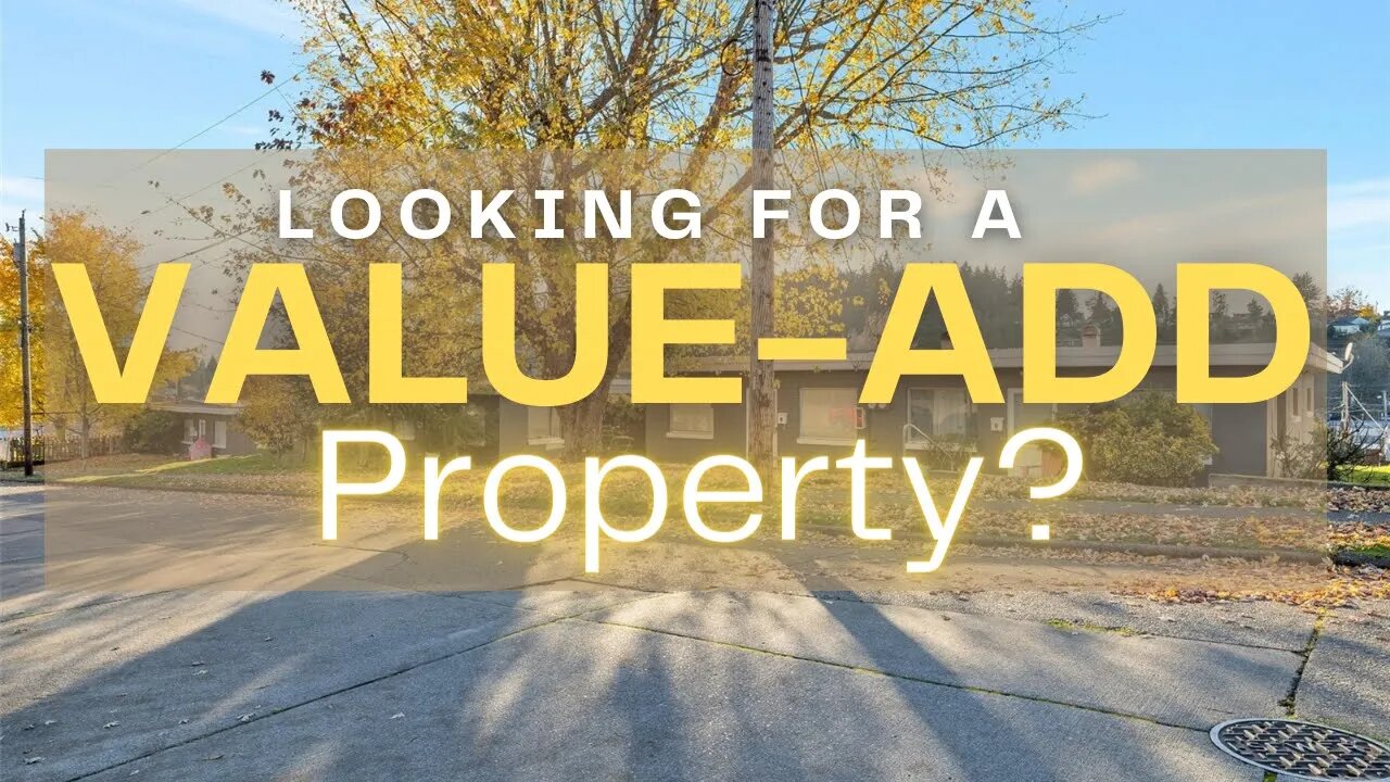 Investment Property Tours and Deal Analysis! Value-Add 6 UNITS in Kitsap County