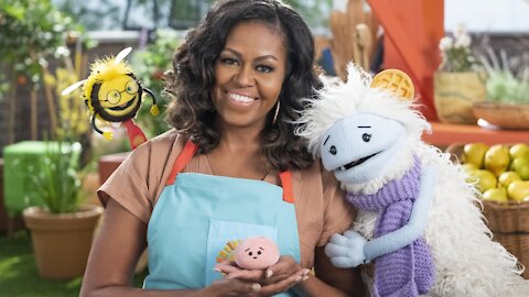 Michelle Obama Announces New Netflix Series 'Waffles + Mochi'