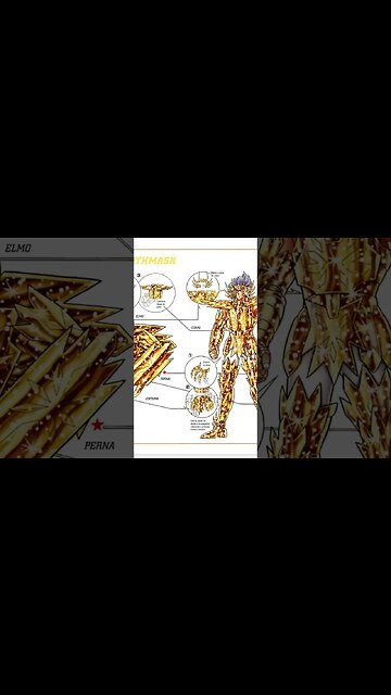 Cavaleiros Do Zodíaco - Armadura De Câncer - Máscara Da Morte [Pause o Vídeo Caso Não Consiga Ler]
