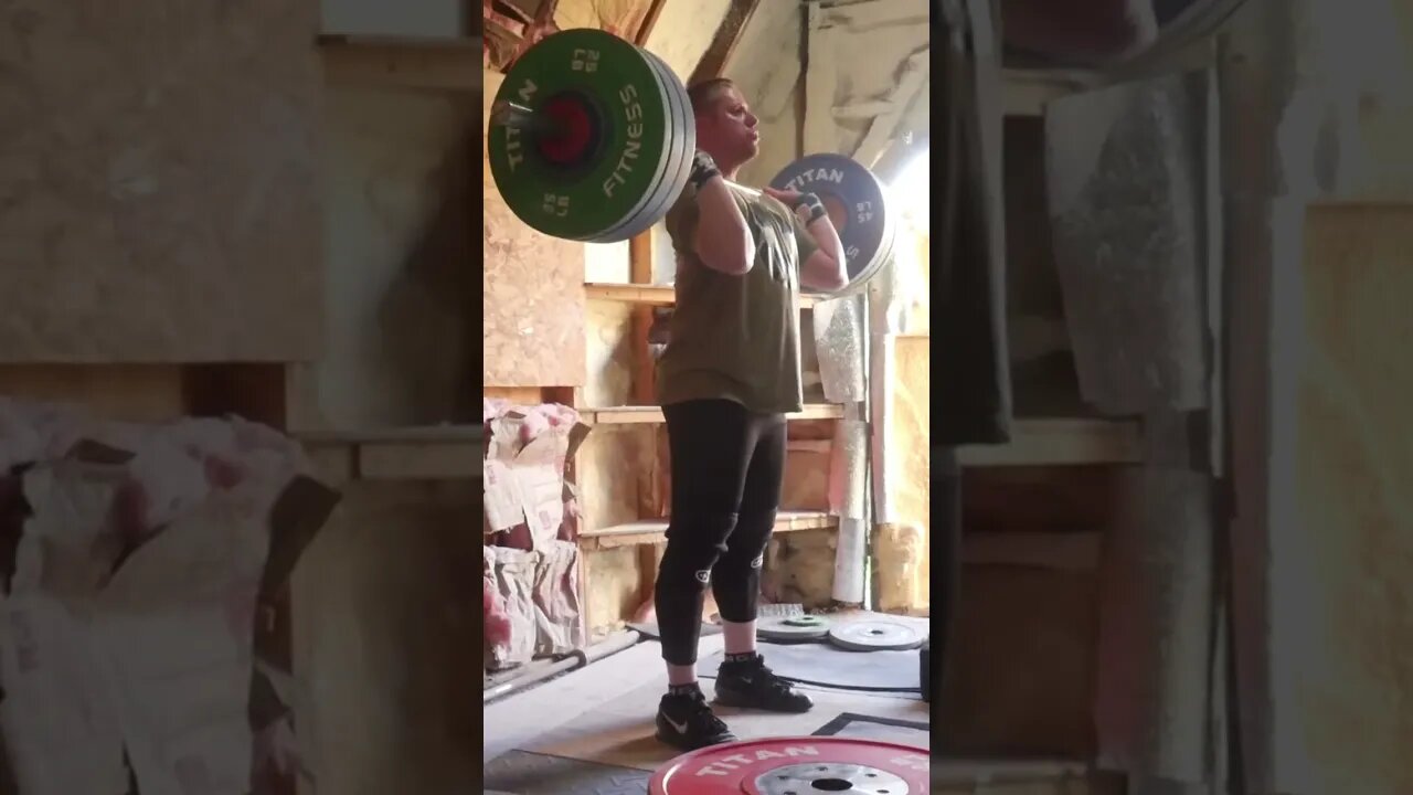 130 kg / 287 lb - Power Clean + Jerk