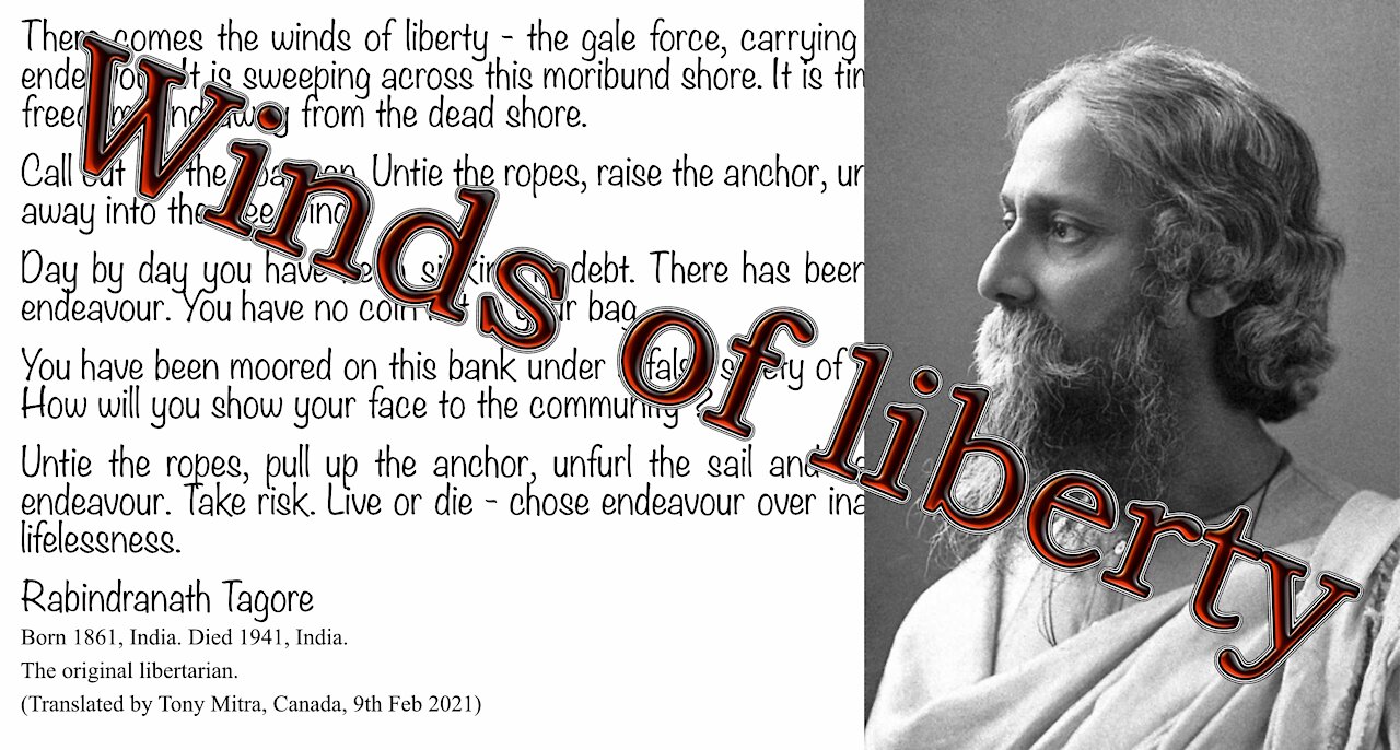 Winds of Freedom - Tagore