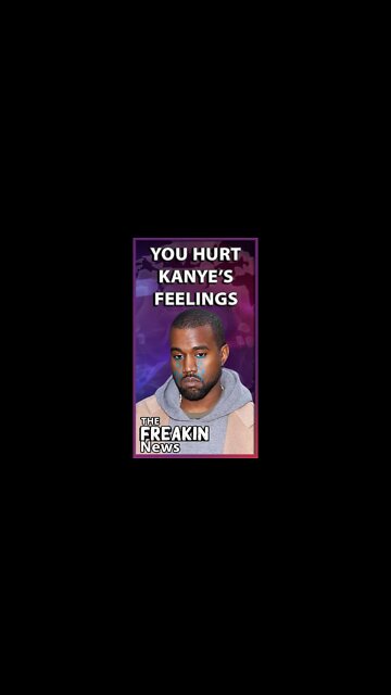 You Make Ye A Sad Yeezy: During Tucker Carlson Interview Kanye Says His Feelings Are Hurt