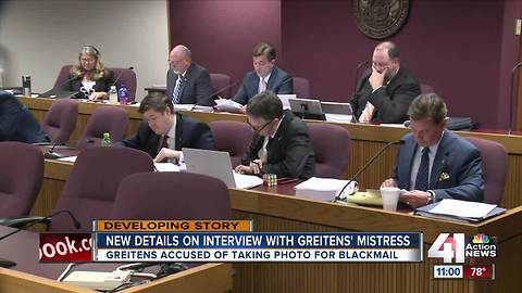 Graphic details of Greitens affair revealed as committee reads deposition