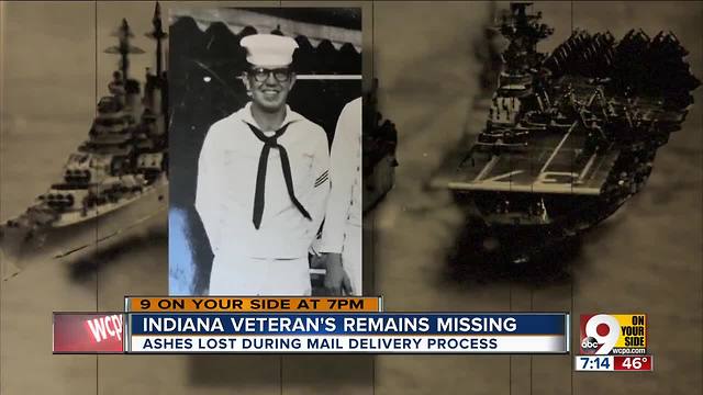 Indiana veteran's remains missing