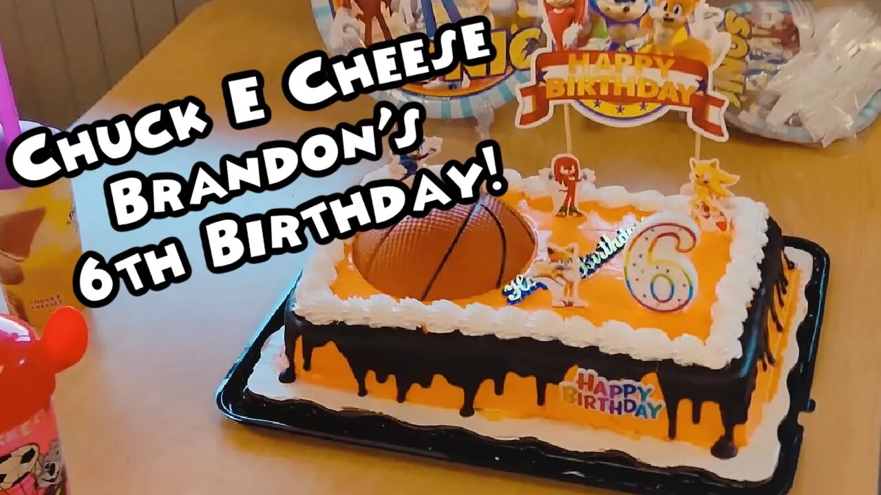 Chuck E Cheese Brandon's 6th Birthday 2023