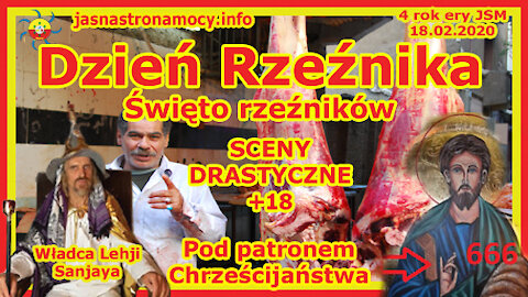 Dzień Rzeźnika - Święto rzeźników Pod patronem Chrześcijaństwa- SCENY DRASTYCZNE +18