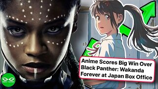 Wakanda Forever DESTROYED By Anime at Japan Box Office!