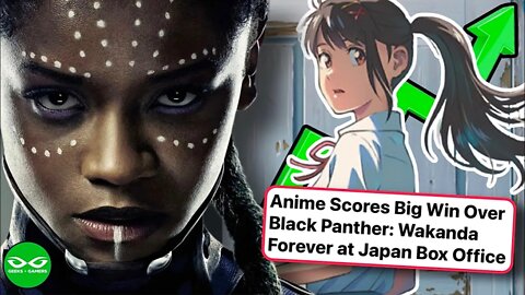 Wakanda Forever DESTROYED By Anime at Japan Box Office!