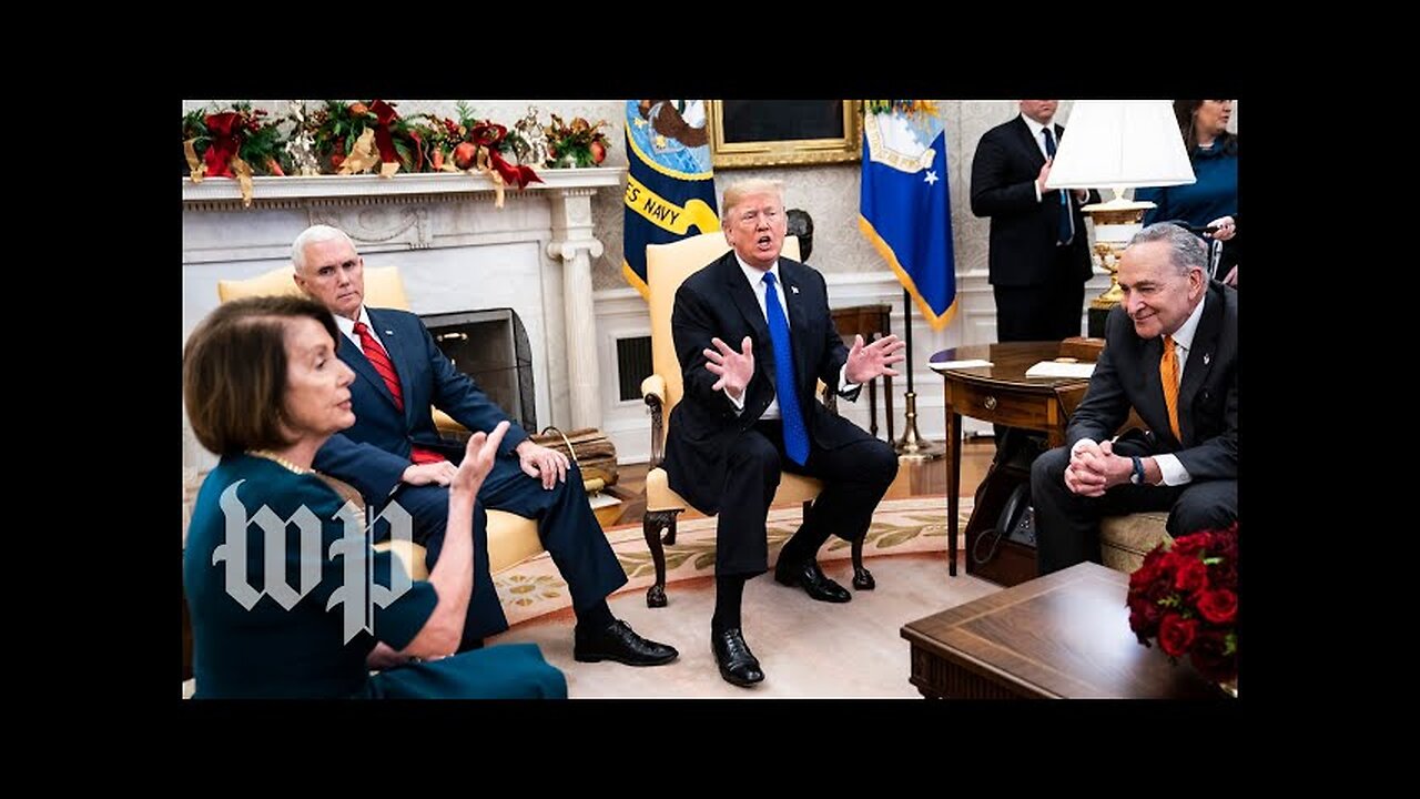 Watch the full, on-camera shouting match between Trump, Pelosi and Schumer | The Washington Post