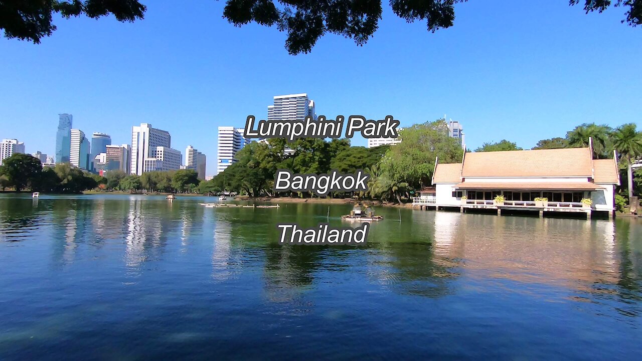 Lumphini Park in Bangkok, Thailand