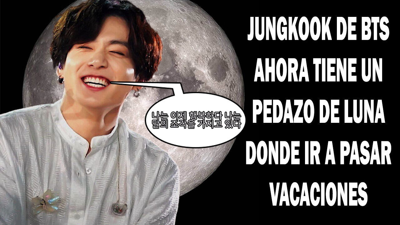 💣 💣 NOTICIA BOMBA Ultima Hora a JUNGKOOK le regalaron UN PEDAZO DE LA LUNA en su CUMPLEAÑOS 💣 💣