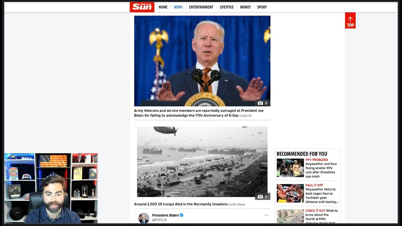 Joe Biden Did NOT FORGET D-DAY, He Deliberately Ignored It To Snub Veterans