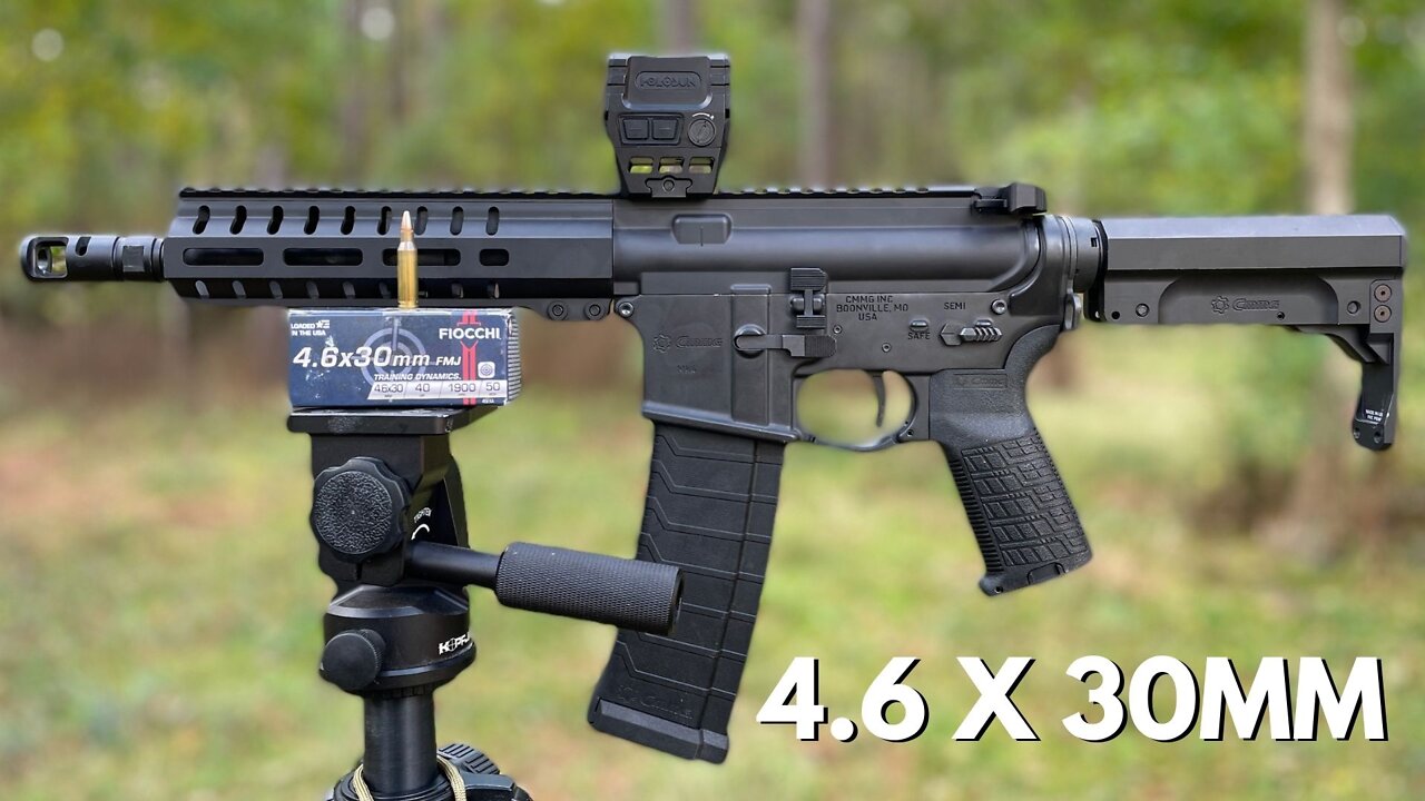 CMMG FourSix! (4.6x30mm = MP7)