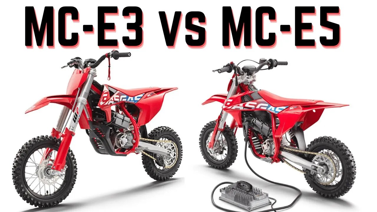 KTM Electric Mini Bikes - SX-E3 vs SX-E5