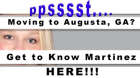 Get To Know Martinez Georgia, Let's Take A Drive I Real Estate I Fort Gordon I Evans I Augusta