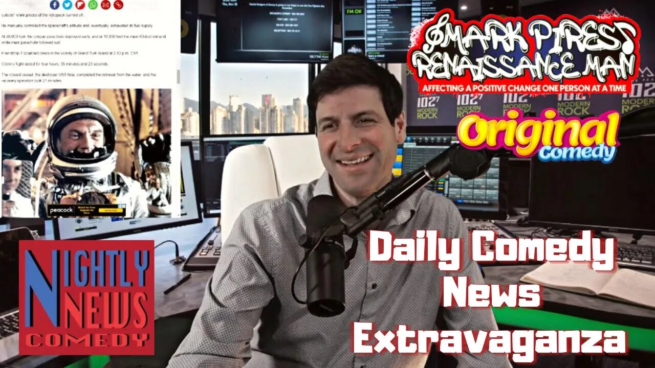 2/24/22 Comedy News Daily Extravaganza! #weekendupdate style #comedy