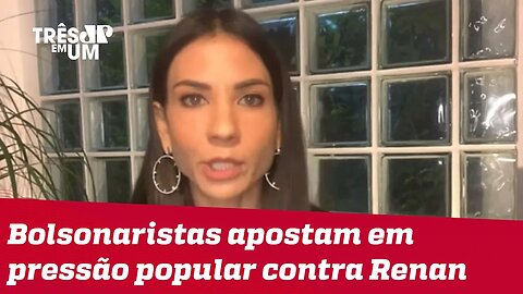 Amanda Klein: Suspeição de Renan é manobra diversionista do governo