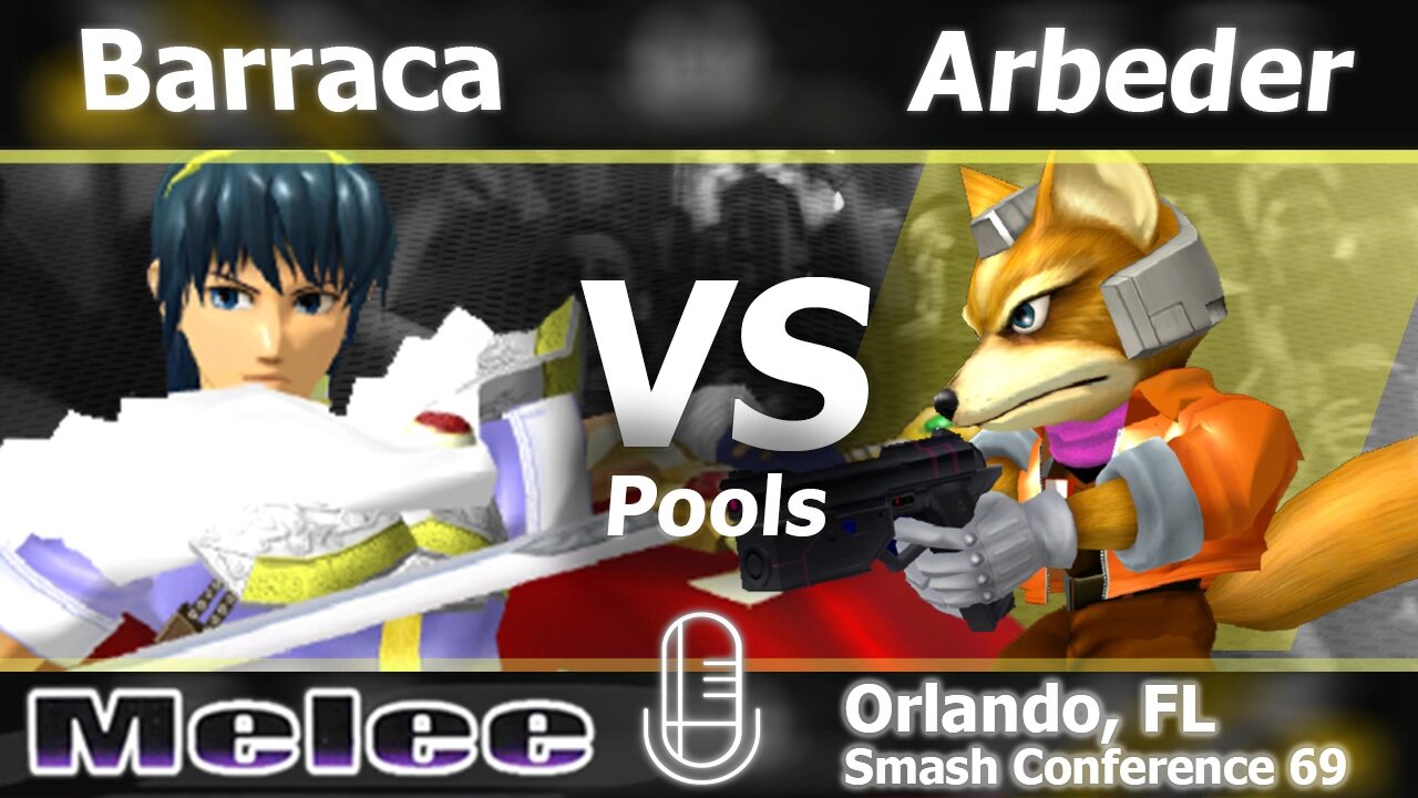 Barraca (Marth) vs. Arbeder (Fox) - Melee Pools - SC:69