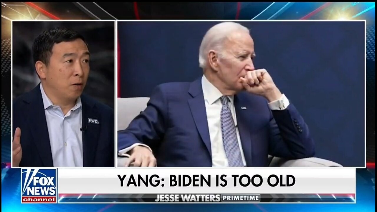 Andrew Yang: Biden's Too Old, Not Mentally Fit