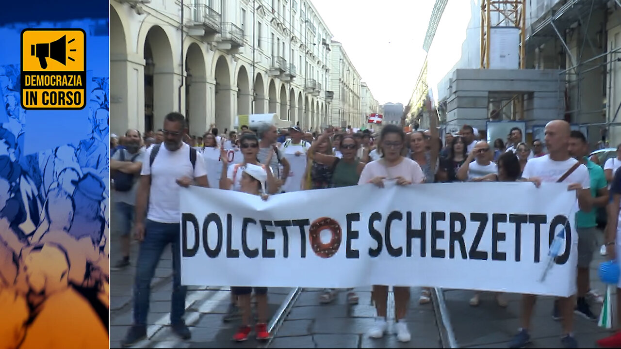 VACCINO AI MINORI. IL POPOLO DELLE MAMME NON CI STA: GIÙ LE MANI DAI BAMBINI - Torino 14 agosto