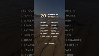 20 Ways To Accelerate Your SUCCESS 🚀 @ItsArnoVnm