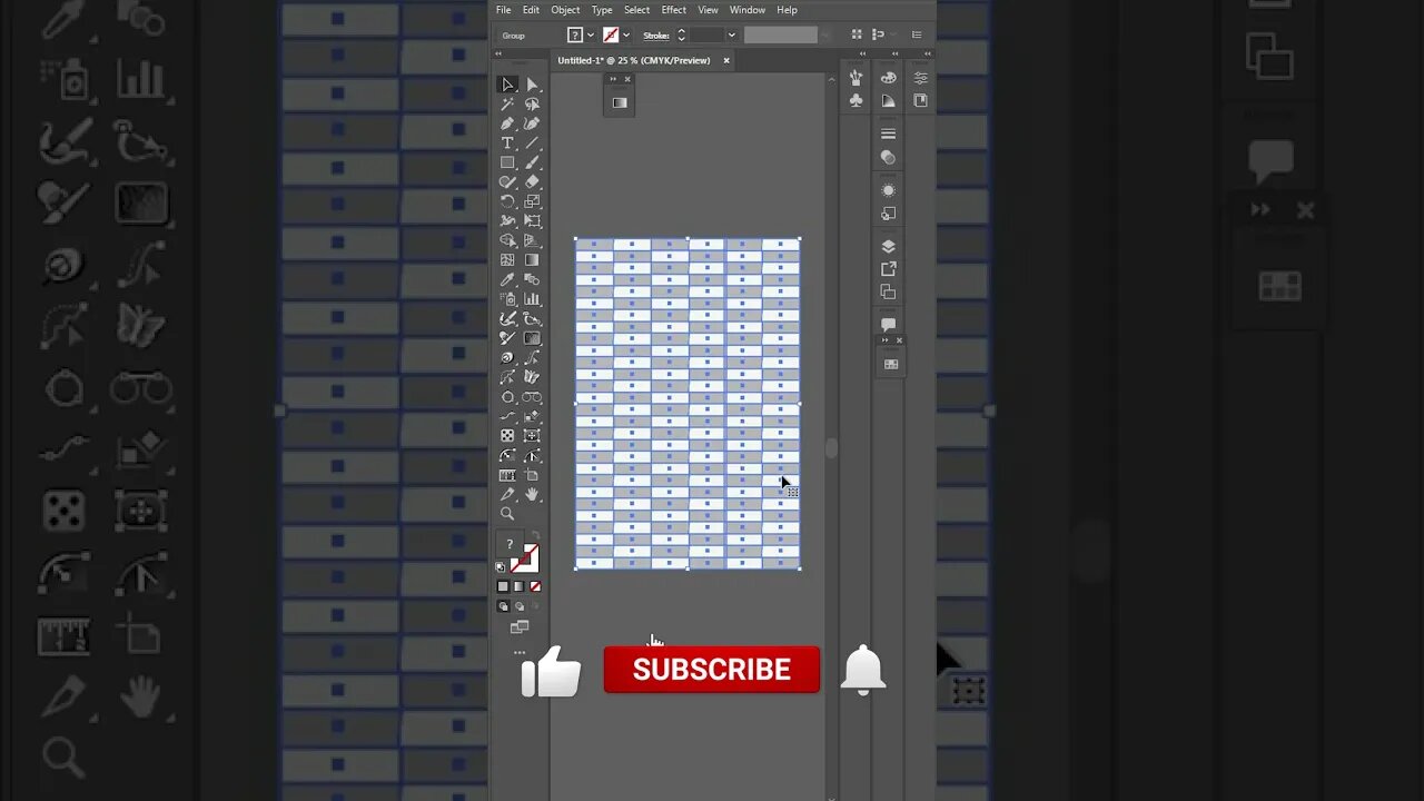How to a Create Not Included Image pattern Create in Illustrator |#trendingshortfffff #illustrator