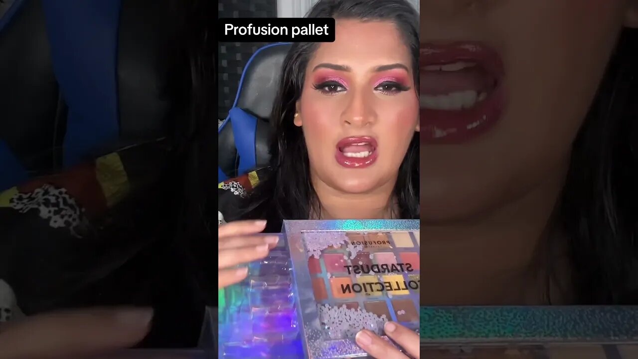 @profusion #profusionpallte #eyeshaowpallette #makeupkit #reviewsbyanam