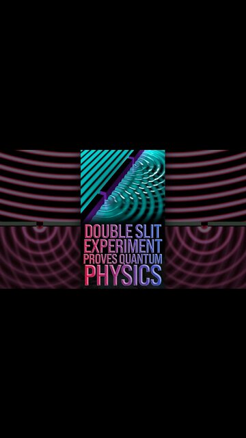 Double Slit Experiment Proves Quantum Physics ⚛️ #shorts